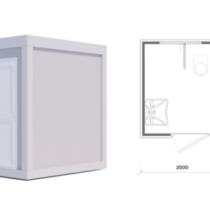 Modulo sanitario per disabili – D20