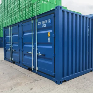 Nuovo container con apertura laterale da 20 piedi - BLU